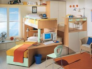 Удобный дизайн детской для двоих