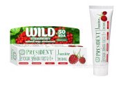 Зубная паста PRESIDENT Junior Wild Strawberry (от 6 до 12 лет)