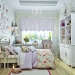 Детская комната для девочки в стиле прованс