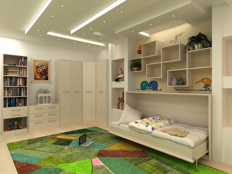 Дизайн детской комнаты 9 кв. м.