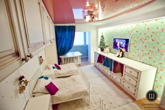 детская комната для девочки фото дизайн в квартире реальные