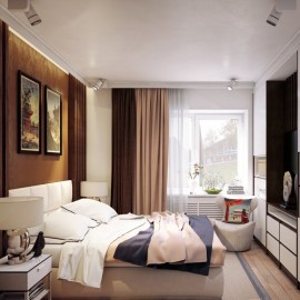 Дизайн спальни 12 кв.м (150 фото-идей)