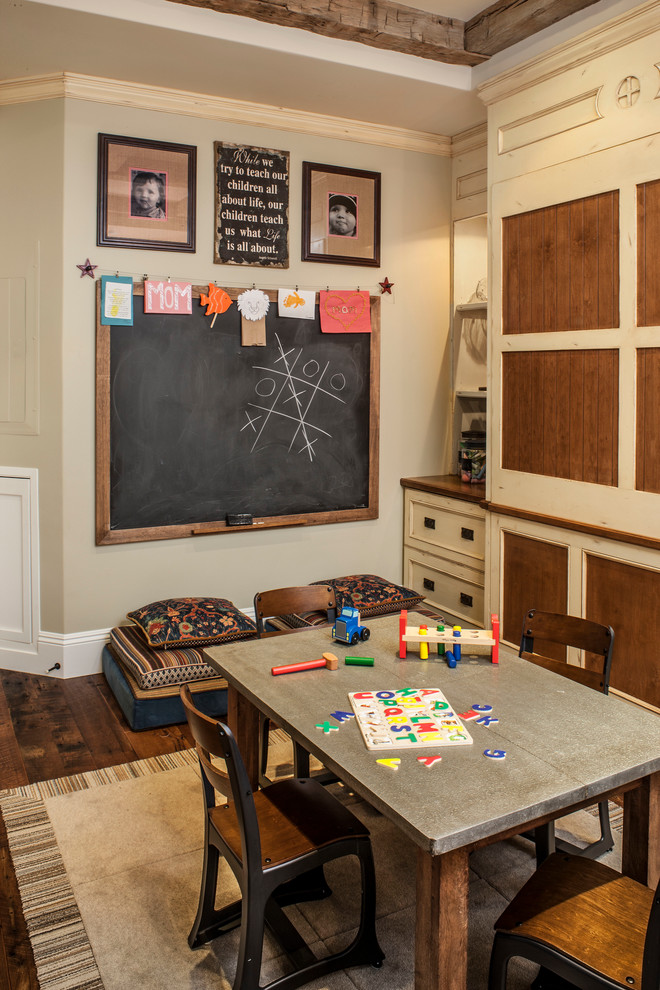 Рабочая зона в детской комнаты