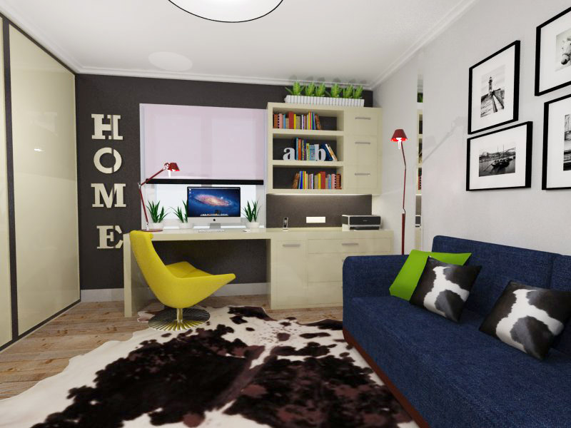 Комната для мальчика-школьника