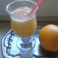 Несколько вариантов апельсинового сока с имбирем