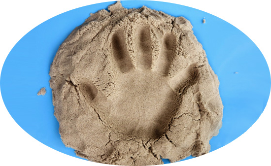 рука в песке