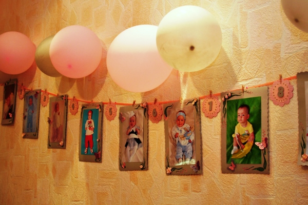 как украсить комнату на день рождения ребенка фото