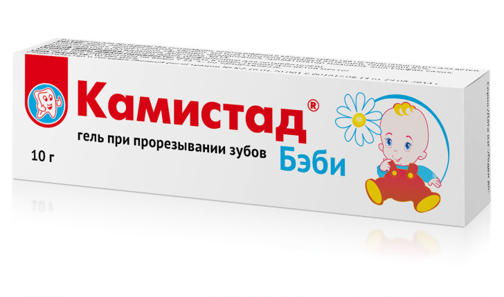 Камистад Беби — инструкция по применению геля для детей до 1 года, состав препарата
