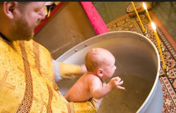 Крещение ребенка правила