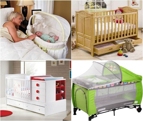 Модели кроваток для новорожденных фото