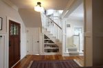 Дизайн коридора с лестницей на второй этаж – Прихожая с лестницей — 100 фото лучших идей в интерьере прихожей
