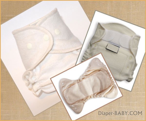 Встроенные fitted diapers
