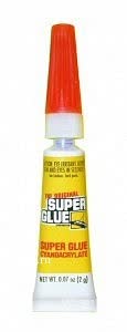 Клей Super Glue - для заклеивания порезов