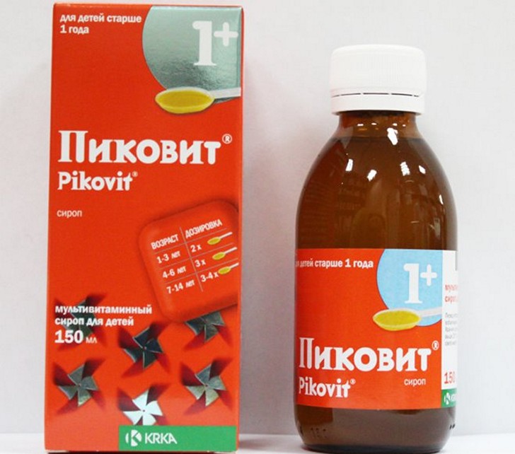 Пиковит для детей от 1 года: инструкция по применению витаминных комплексов в разных формах выпуска
