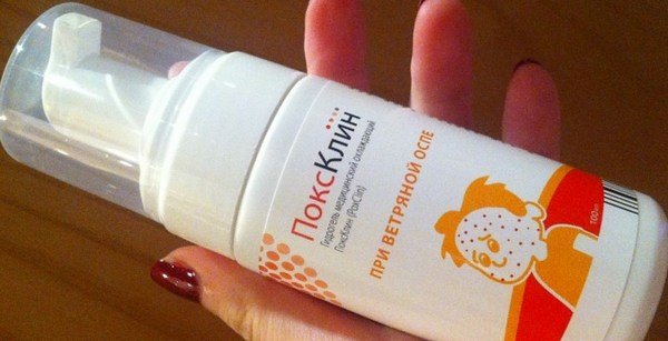 ПоксКлин: инструкция по применению для детей при ветрянке, аналоги геля