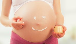 темная полоска на животе у беременных