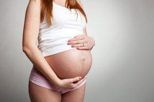 Возникновение полоски на животе при беременности