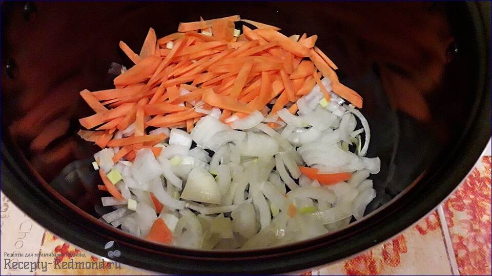 морковь с луком в поджарку