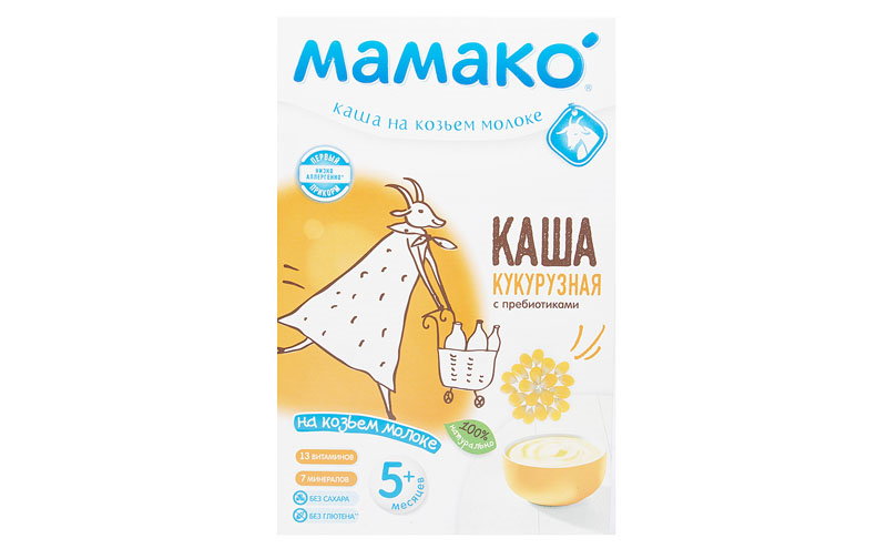 Мамако: каша на козьем молоке