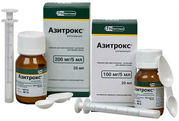 Суспензия Азитрокс: инструкция по применению для детей, состав антибиотика, показания