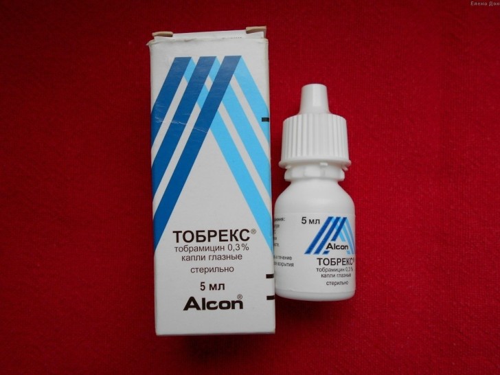 Тобрекс — глазные капли для детей и новорожденных: инструкция по применению