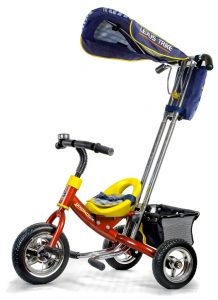 Модели трехколесных детских велосипедов