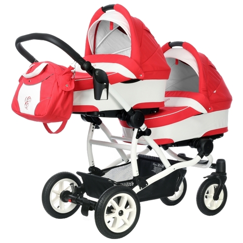 Коляски для двойни: рейтинг лучших — трость, универсальные модели