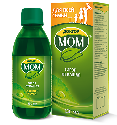 Доктор Мом — сироп от кашля для детей: инструкция по применению, прием растительных пастилок