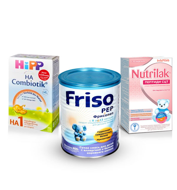 Гипоаллергенные смеси для новорожденных: какая лучше, список детям с аллергией