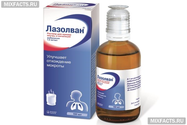 Ингаляции с Лазолваном и физраствором: дозировка для детей, инструкция по применению в небулайзере