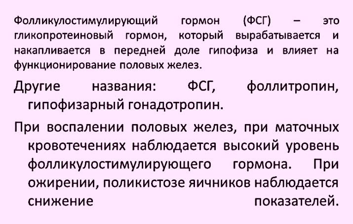 Как понизить ФСГ у женщин, каким образом поднять уровень гормона?