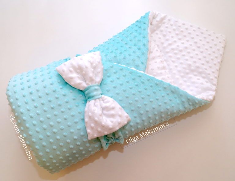 Конверт на выписку своими руками: мастер-класс по шитью одеяла и трансформера (видео)