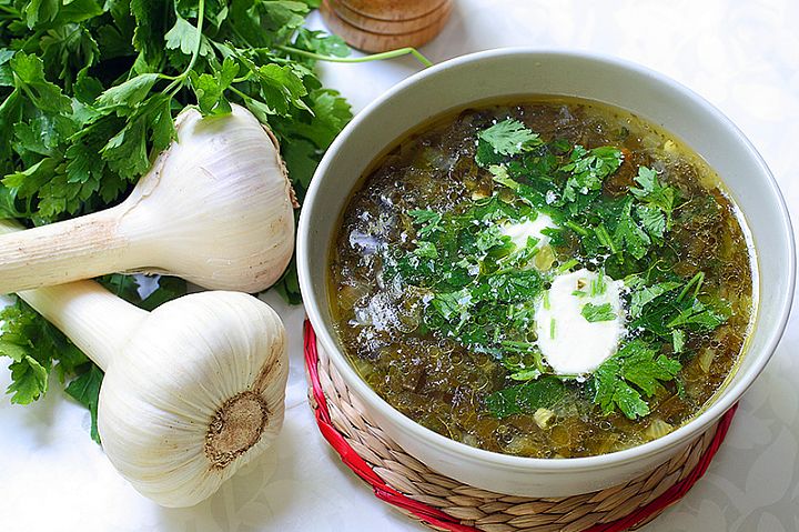 Можно ли кормящей маме борщ (зеленый с щавелем) и щи при грудном вскармливании?