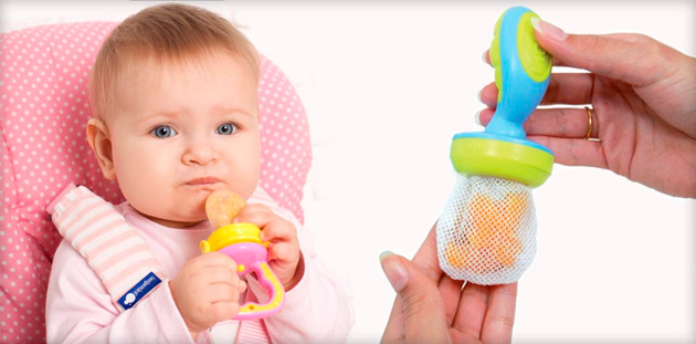 Ниблер для прикорма: силиконовый или сеточкой (фото) — какой лучше для кормления?