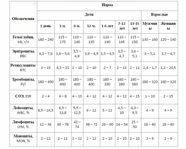 Повышены эритроциты в крови у ребенка: о чем это говорит и каковы нормы показателя по возрасту?