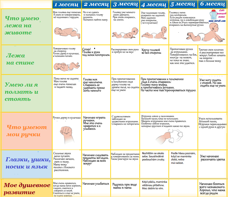 Развитие ребенка по неделям после рождения: от новорожденного до 1 года