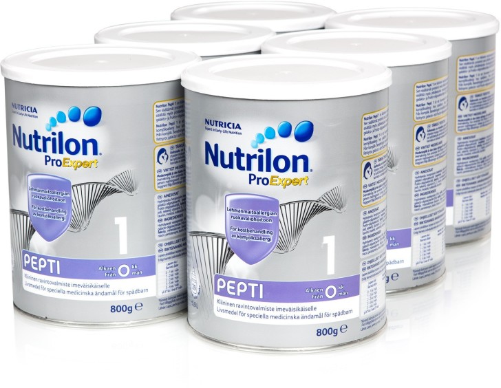 Смесь Нутрилон: таблица с составом детского питания, виды (Премиум, Пепти и др)