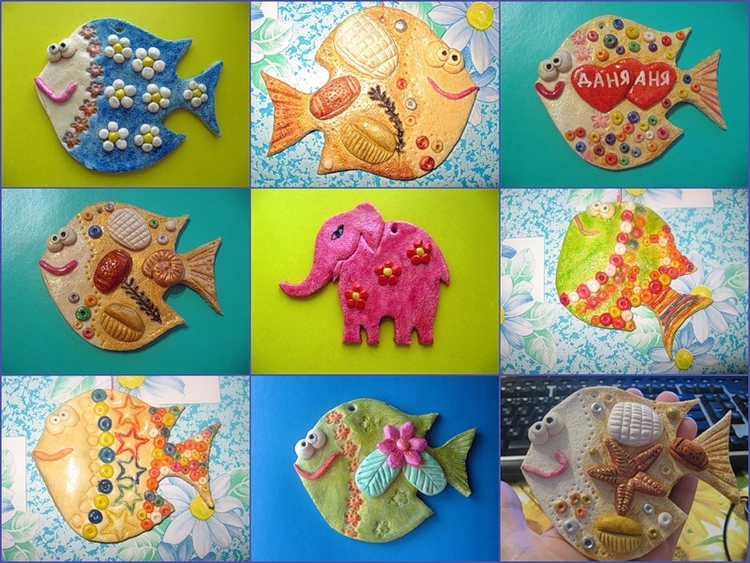 Соленое тесто для лепки: рецепт для детей своими руками, поделки с фото