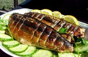 Скумбрия на мангале на решетке: рецепт вкусной рыбки