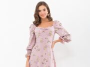 С чем носить платье с цветочным принтом