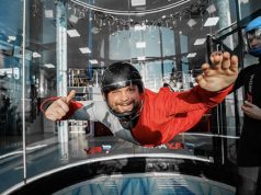 Полёт в аэротрубе: ощущение свободного падения без прыжка с высоты